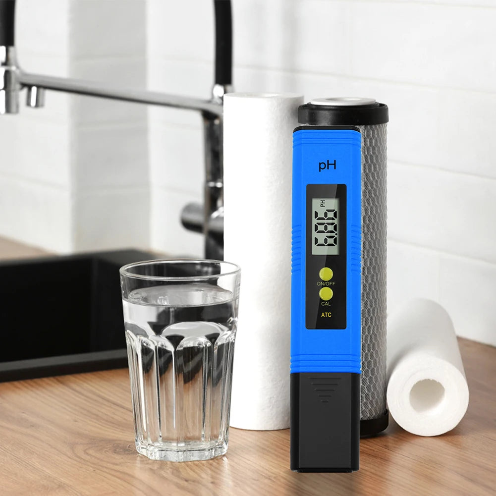 Digital pH Tester Pen – Accurate Water Quality Monitoring for Hydroponics