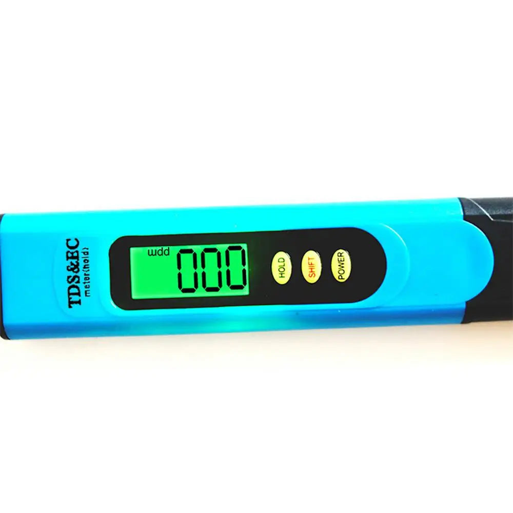 TDS & EC Water Test Pen with Backlight – Accurate for Hydroponics