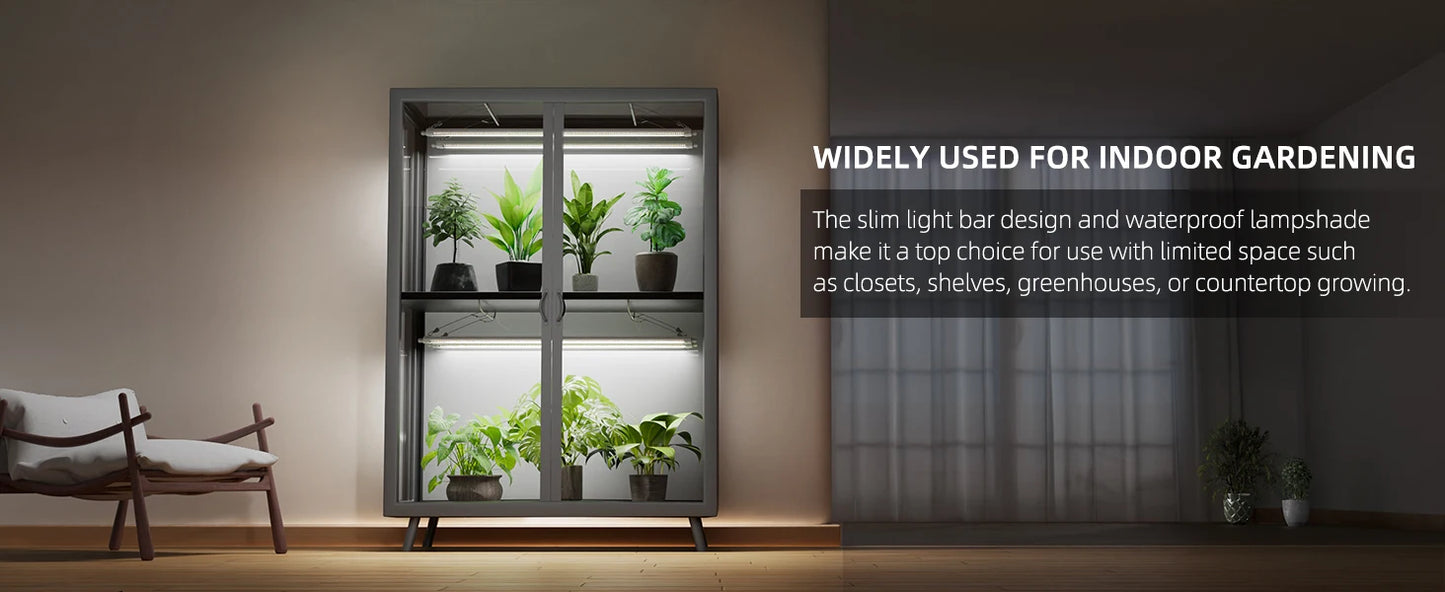 SPIDER FARMER GLOW80 LED Grow Lights – Full Spectrum Sunlike Lighting for Your Plants (Because They Deserve Better)