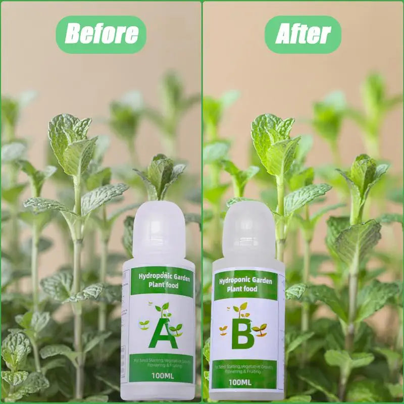 General Hydroponics Nutrients A & B – Power Up Your Plants with Essential Fertilizer