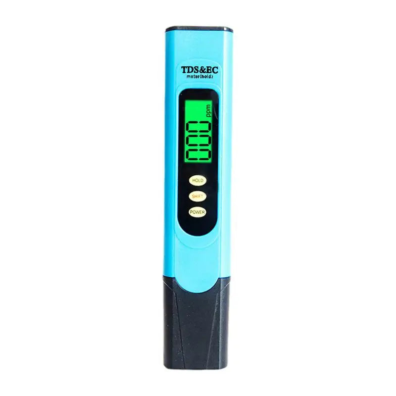 TDS & EC Water Test Pen with Backlight – Accurate for Hydroponics