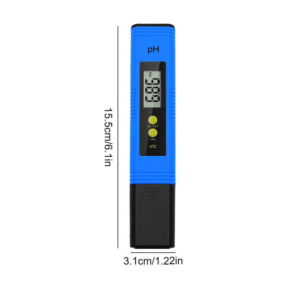 Digital pH Tester Pen – Accurate Water Quality Monitoring for Hydroponics