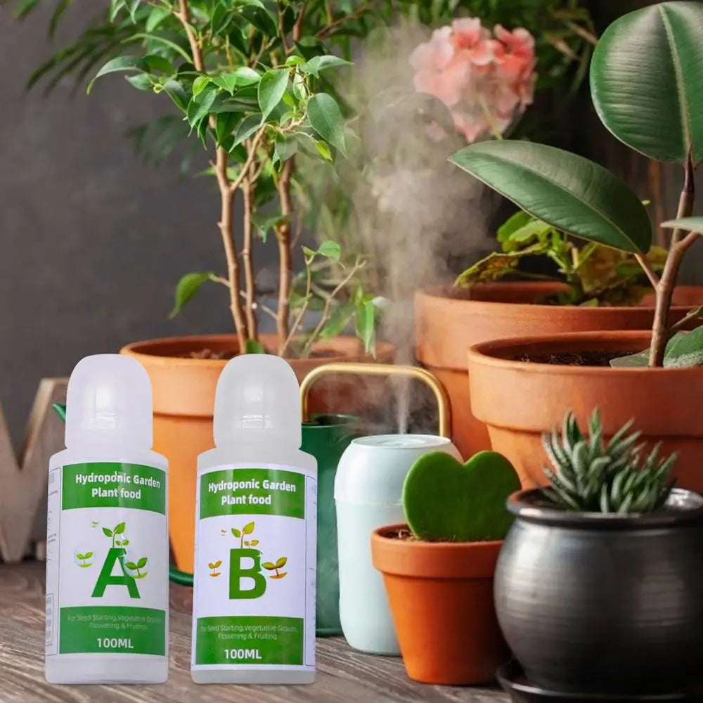 General Hydroponics Nutrients A & B – Power Up Your Plants with Essential Fertilizer