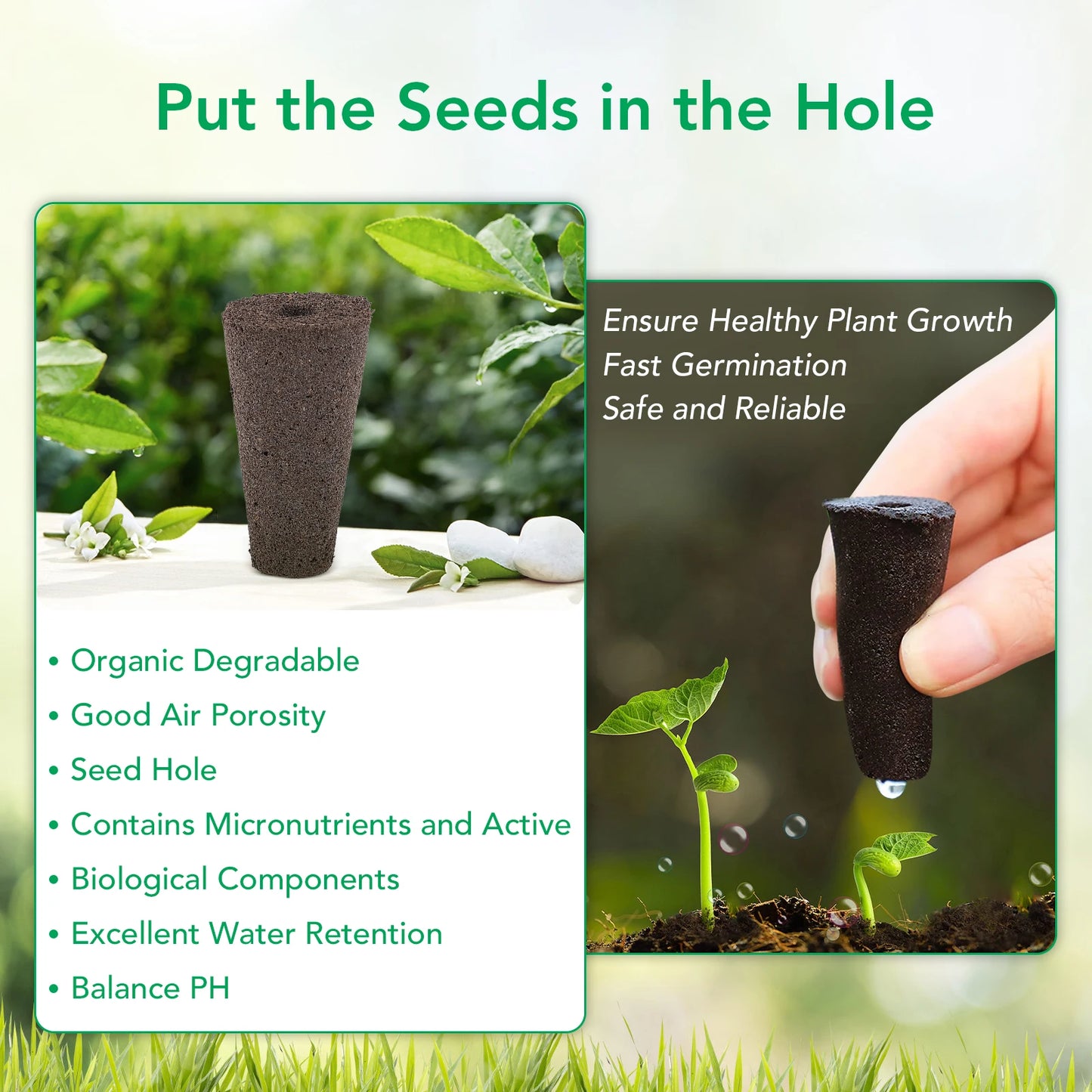 60 Hydroponic Replacement Pods for Countertop Systems