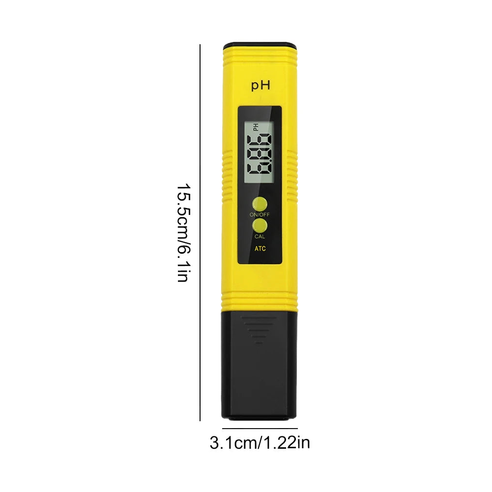 Digital pH Tester Pen – Accurate Water Quality Monitoring for Hydroponics