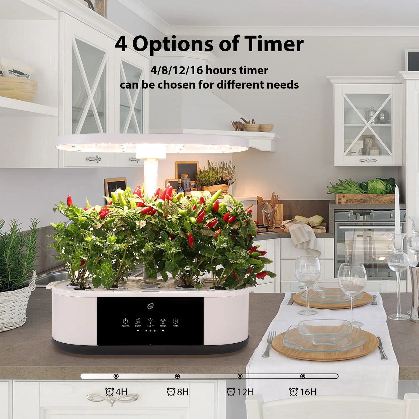 12-Pod Salad Maker – Grow Your Own Salad Without the Dirt and Drama