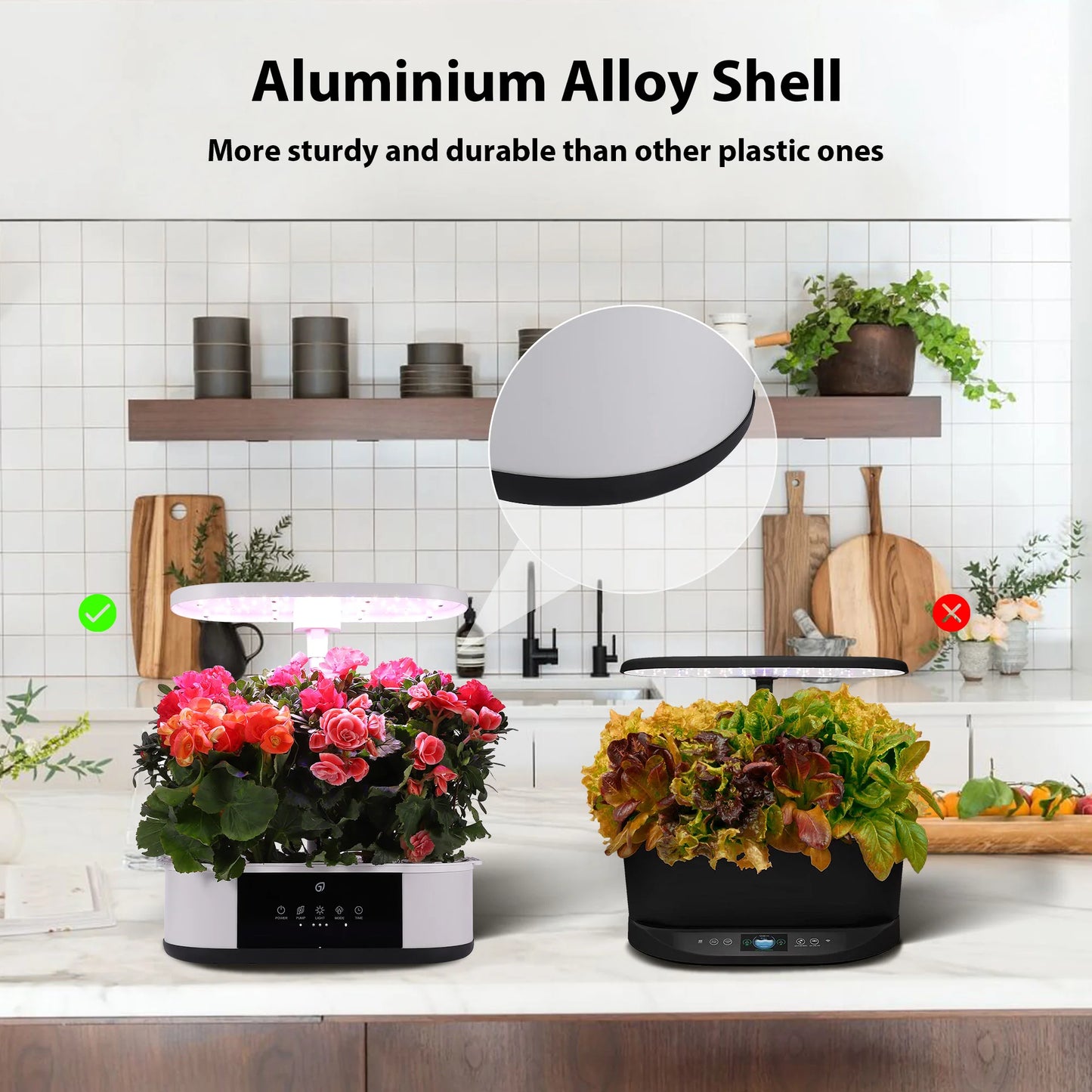12-Pod Salad Maker – Grow Your Own Salad Without the Dirt and Drama
