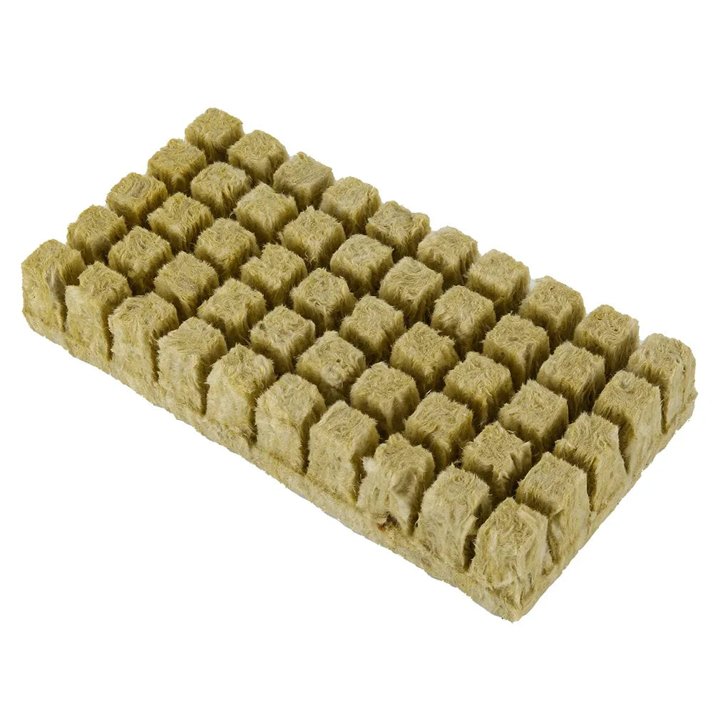 50 Plant Starter Grow Plug Cubes – Ideal for Hydroponics
