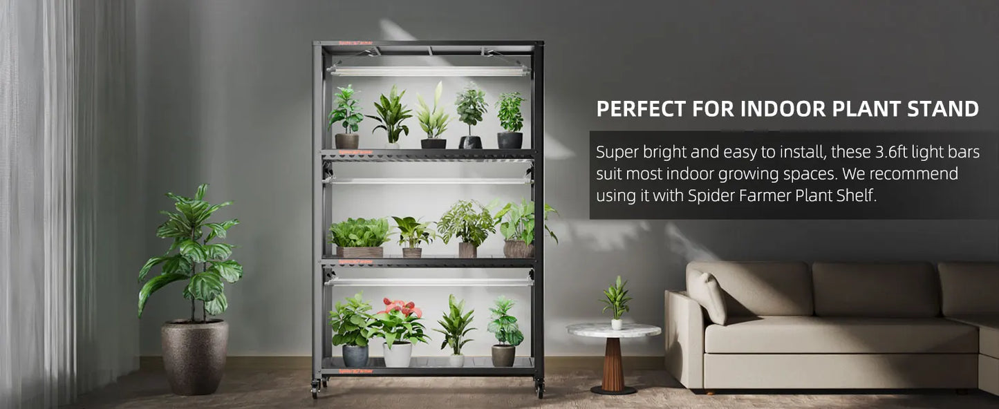 SPIDER FARMER GLOW80 LED Grow Lights – Full Spectrum Sunlike Lighting for Your Plants (Because They Deserve Better)